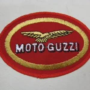 Moto Guzzi Cloth Badge/Sew-On Patch (oval)